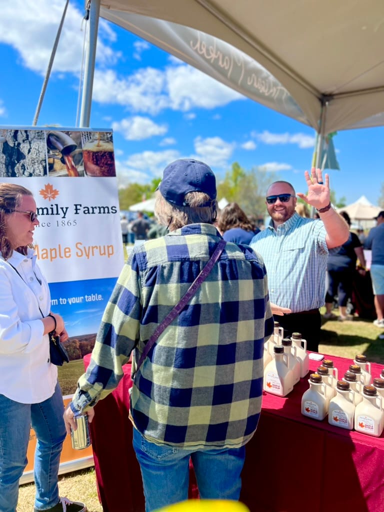 Paul Family Farms at Southern Roots BBQ Reunion with Off The Grid Greenville SC Jackie Shapiro Brooker
