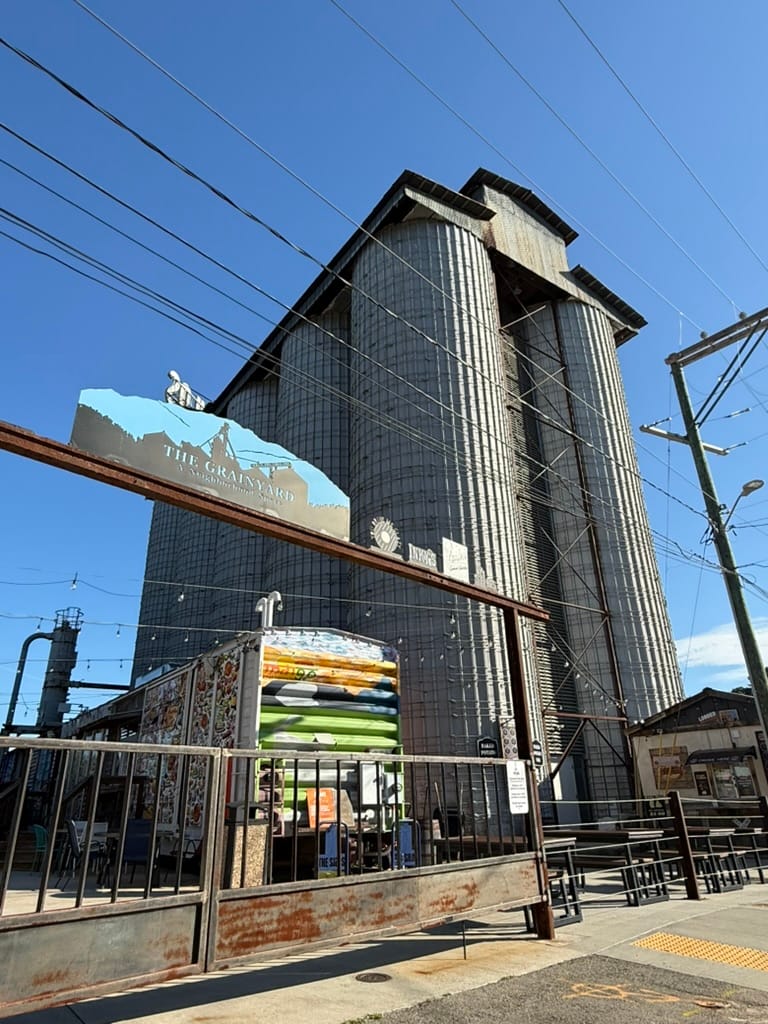 The Silos sponsors Off the Grid Greenville's Outdoor Dining Guide for the Upstate, SC 