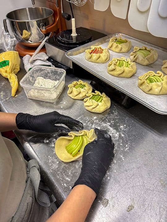 Charla of Burning Question Bakery for Off The Grid Greenville, SC