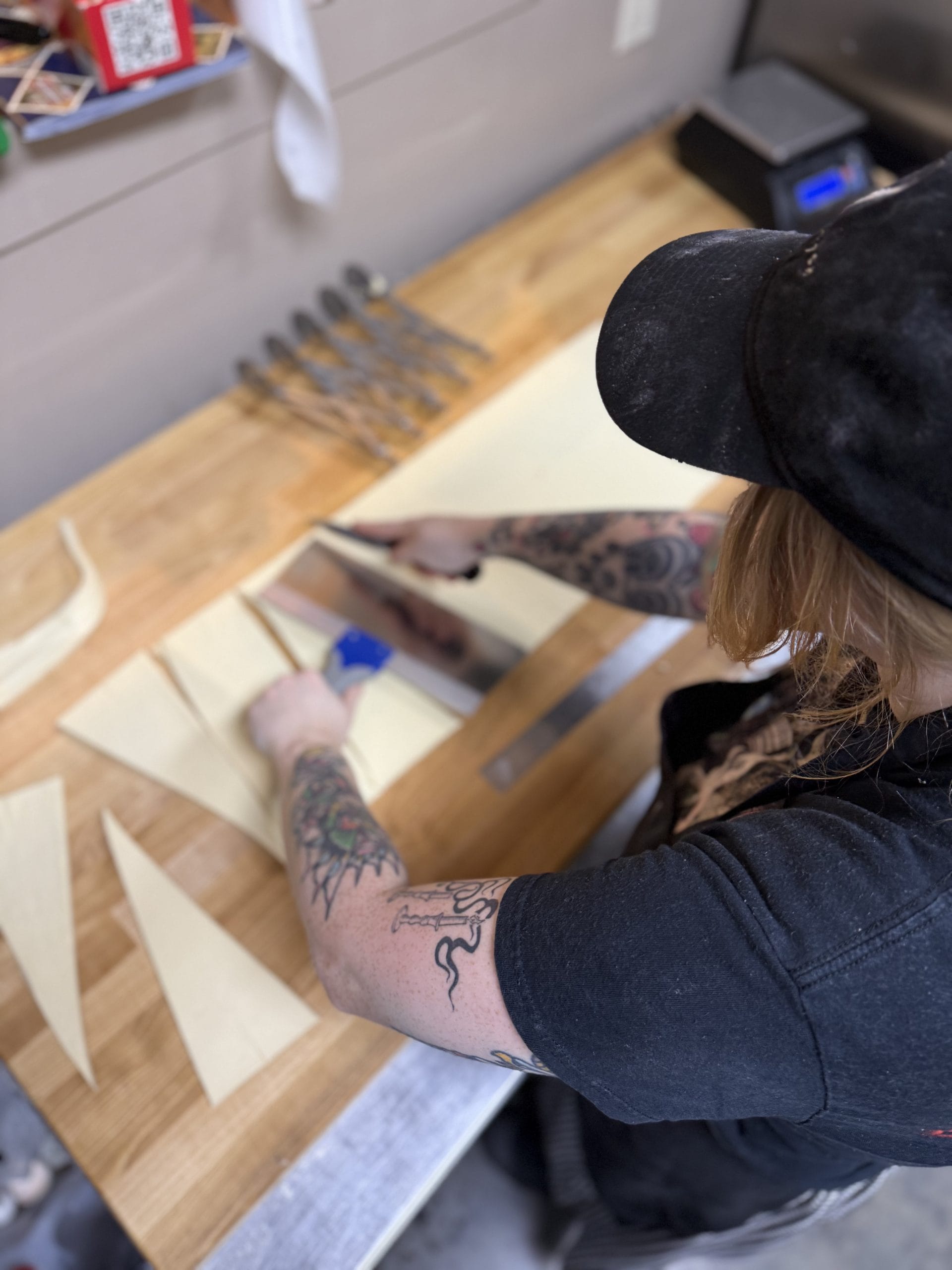 Skylar Cook of Burning Question Bakery for Off The Grid Greenville 